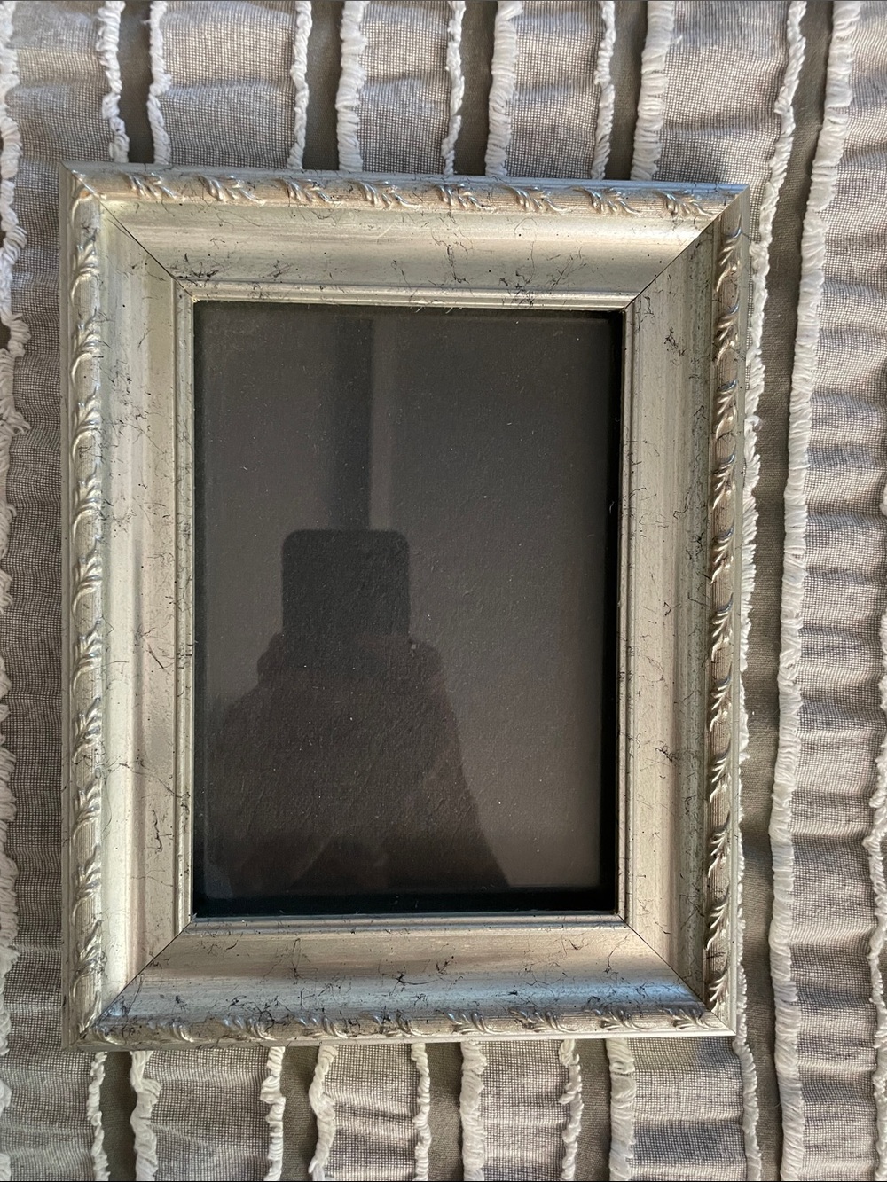 Silver Ornate Picture Frame - Elegant Home Accent